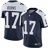 Nike Men & Women & Youth Cowboys 17 Allen Hurns Navy Throwback NFL Vapor Untouchable Limited Jersey,baseball caps,new era cap wholesale,wholesale hats